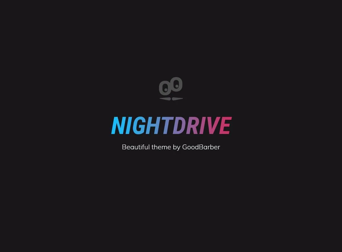 New GoodBarber 4.0 Themes : Nightdrive